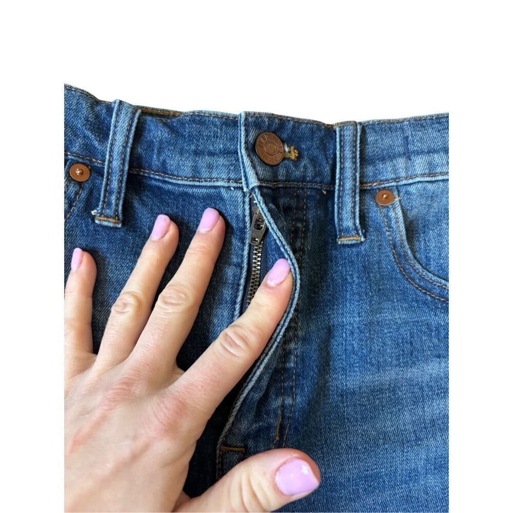 Madewell High Rise Denim Shorts 29 Cut Off Blue - Picture 9 of 9
